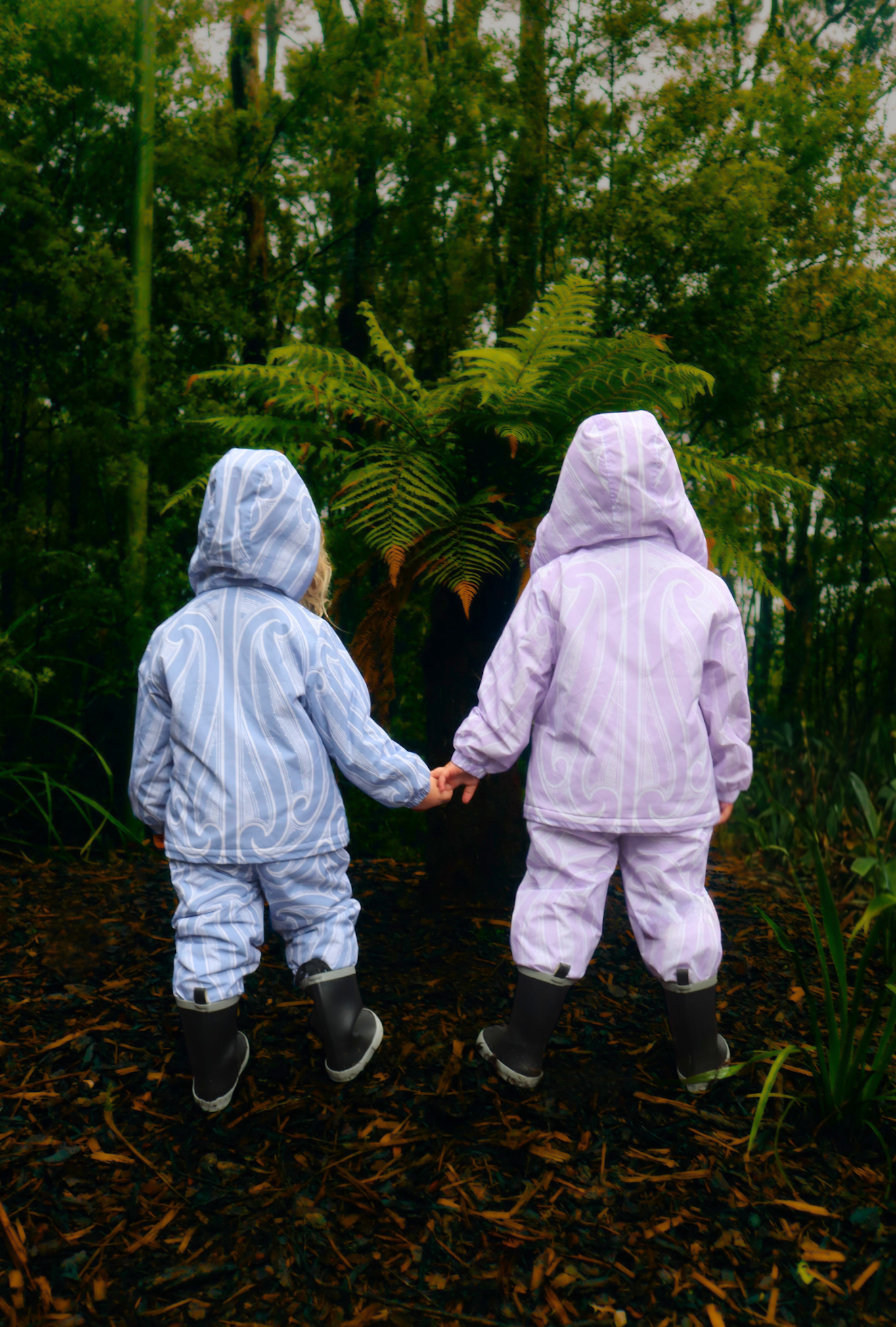 Tūhono Rain Jacket - Waiporoporo *PRE-ORDER*