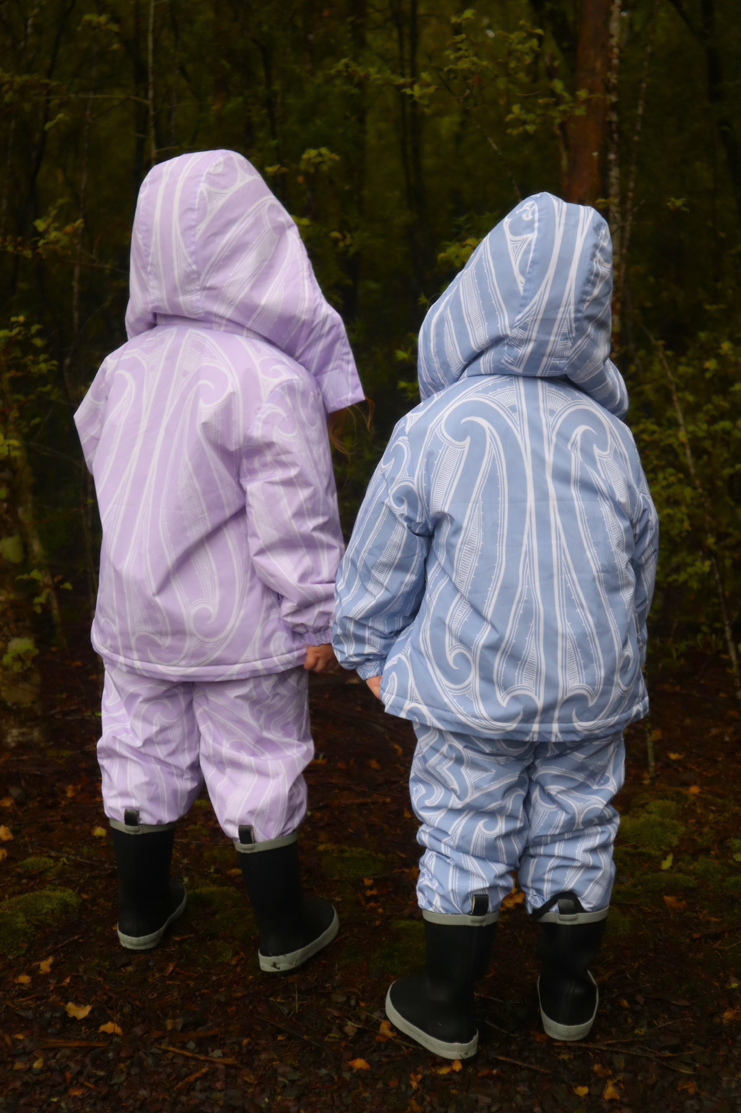 Tūhono Rain Jacket - Waiporoporo *PRE-ORDER*