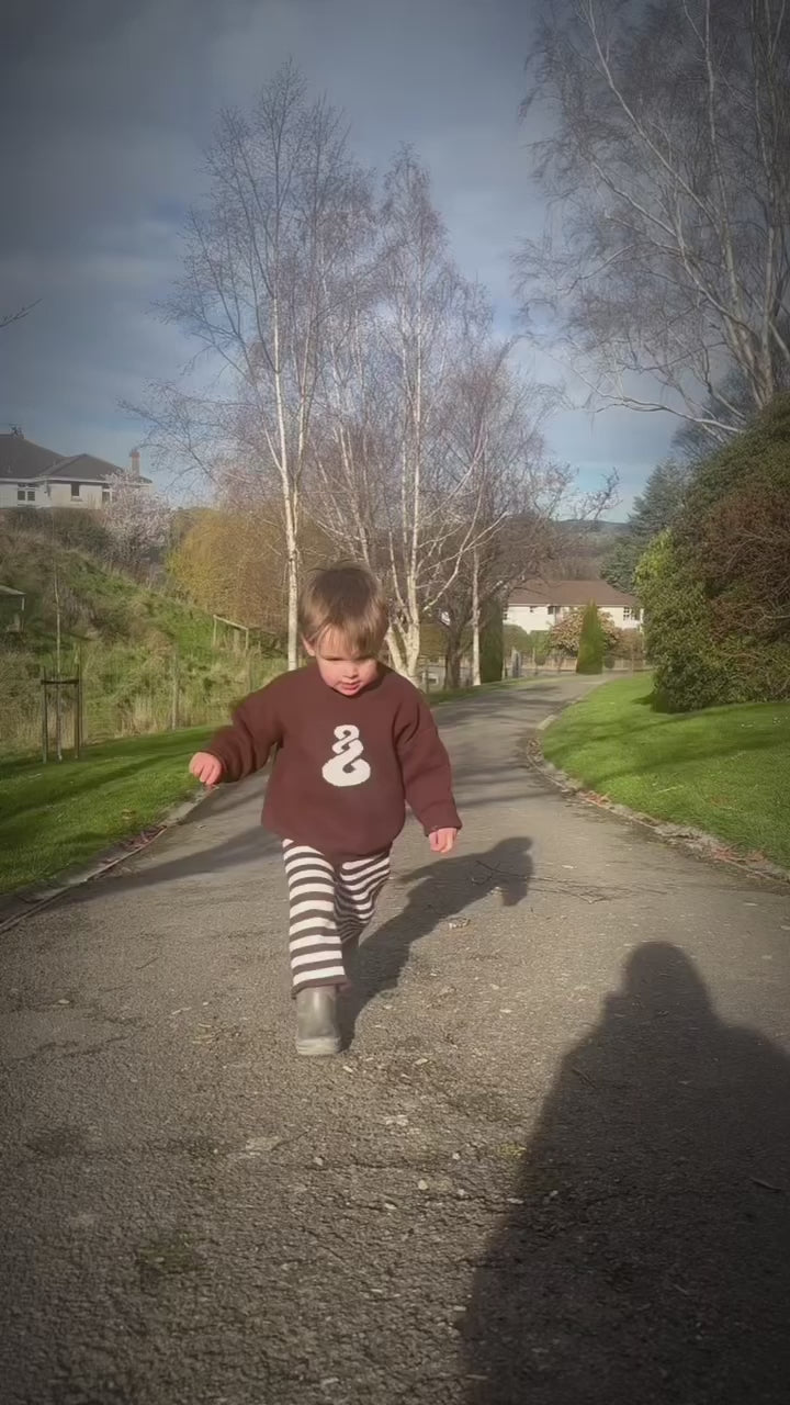 Chocolate Pikorua Knit Set